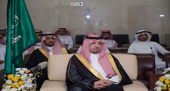 الأمير فيصل بن خالد بن سلطان يدشن مبنى فرع ديوان المراقبة العامة بالحدود الشمالية