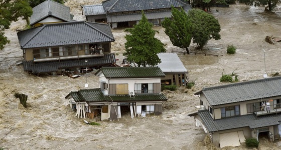 ارتفاع حصيلة الفيضانات في اليابان الى 30 قتيلًا