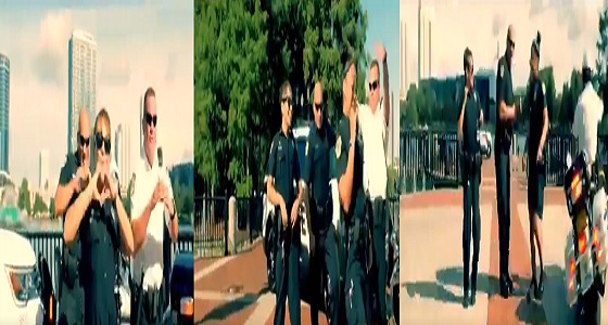 بالفيديو.. رجال شرطة يؤدون تحدي ” كيكي “