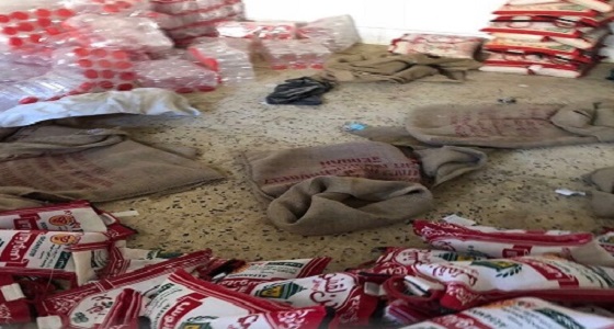 بالصور.. ضبط 2 طن من القهوة والمكسرات المقلدة ومجهولة المصدر بالجوف