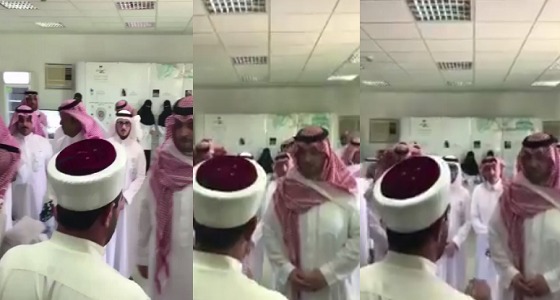 شاهد.. كلمات مؤثرة من حاج عراقي لأمير ” الشمالية ” فور وصوله معبر عرعر