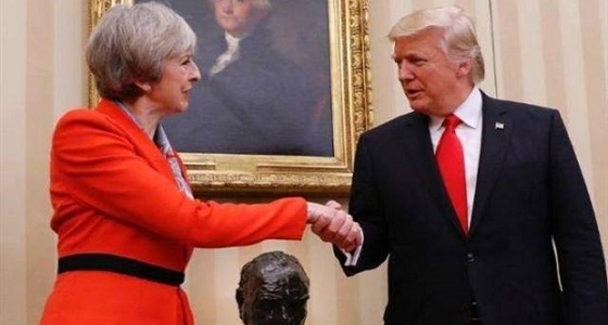 بالفيديو.. ” ترامب وماي ” اتفقوا على حد أنشطة إيران بالمنطقة