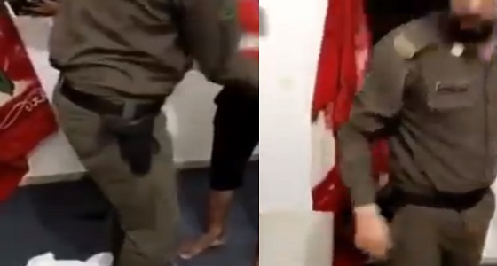 بالفيديو.. موقف نبيل لرجل أمن مع مخالف بعد القبض عليه