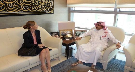 سفير المملكة لدى الأردن يستقبل سفيرة النرويج في عمّان