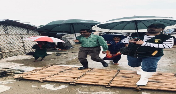 ” سلمان للإغاثة ” يتفقد مشاريعه الإنسانية المنفذة للاجئين الروهينجا في بنجلاديش