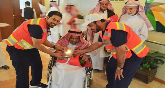 الهلال الأحمر تزور ” دار المسنين ” بالرياض ضمن برنامج معكم