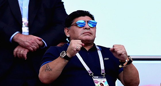 مارادونا يطالب ” فيفا ” بالاعتذار للشعب الكولومبي