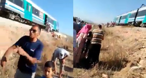 بالفيديو.. لحظات مروعة بعد خروج قطار من محطة بدون سائق