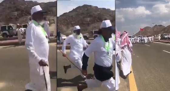 بالفيديو.. ماراثون للمُسنين في عسير