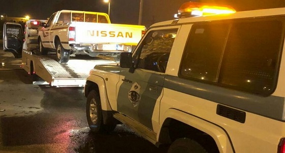 بالفيديو.. سقوط قائد ” نيسان ” يمارس التفحيط في قبضة مرور عسير