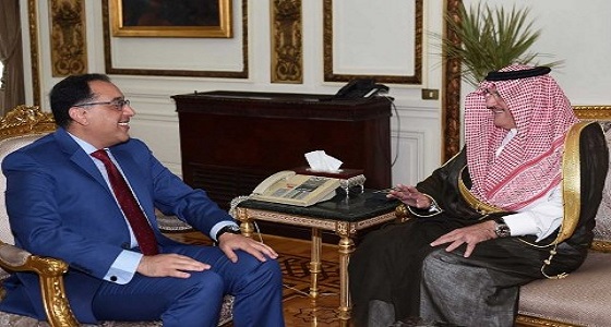 رئيس الوزراء المصري يستقبل سفير المملكة لدى مصر