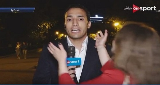 مراسل ” اون سبورت ” عن قبلته على الهواء: خارج عن إرادتي