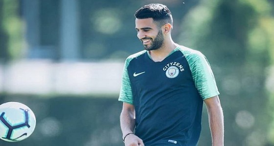 بالصور.. الظهور الأول لرياض محرز بتدريبات مانشستر سيتي