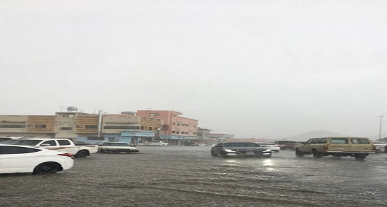 هطول الأمطار على محافظات مكة.. والمدني يؤكد: لا يوجد حوادث