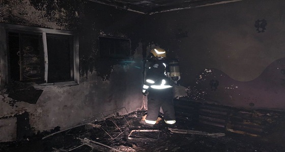 اندلاع حريق في منزل بنجران