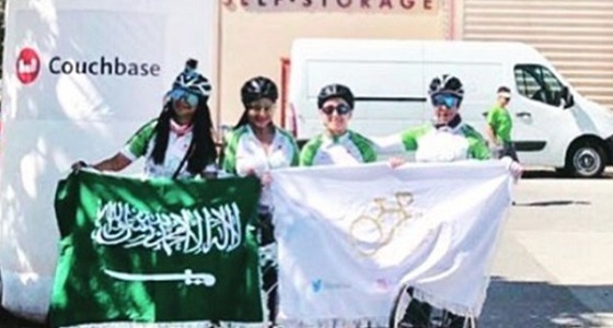 4 مواطنات يشاركن في مبادرة عالمية لركوب الدراجات بأوروبا