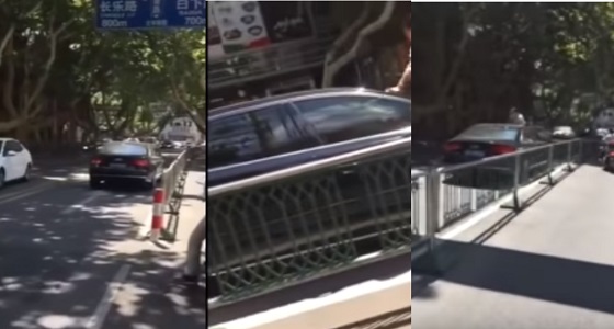 بالفيديو.. زوجة تنتقم من زوجها وعشيقته في الشارع بطريقة طريفة