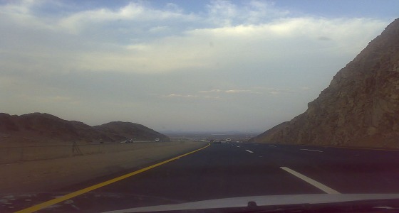 تنبيه لمستخدمي طريق المدينة – ينبع بسبب عاصفة ترابية