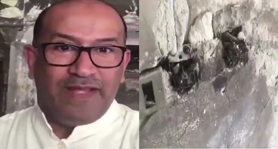 بالفيديو.. إعلامي كويتي يوثق دمار منزل عائلته بعد حريق هائل