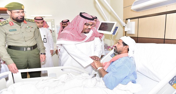 بالصور.. نائب أمير نجران يزور المصاب لسلوم