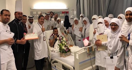 بالصور.. السماح لمريض بالقطيف الخروج من المستشفى لحضور حفل زفافه والعودة باكرًا