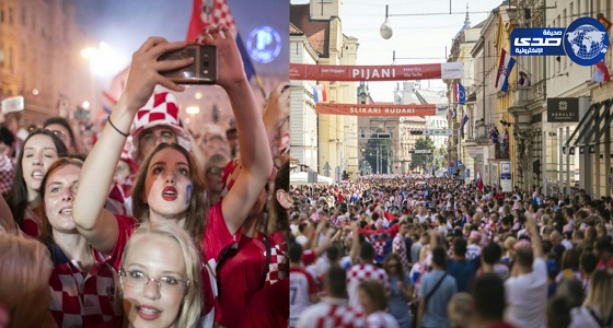 بالصور .. كيف احتفلت كرواتيا بمنتخبها طوال يوم كامل