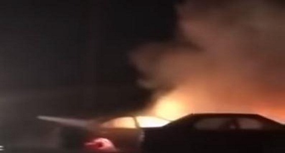 نائب ” بلدي مكة ” يُهدي صاحبة السيارة المحترقة أخرى جديدة