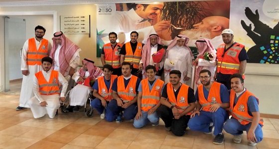 هيئة الهلال الأحمر السعودي تزور ” دار المسنين ” بالرياض ضمن برنامج معكم