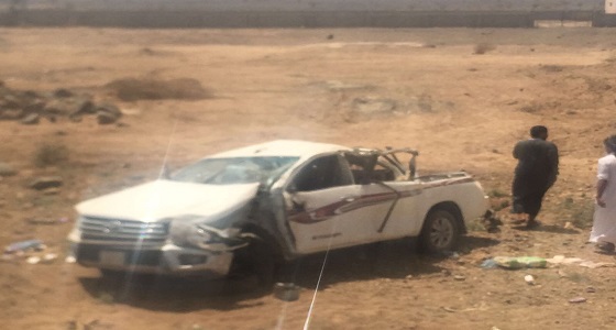 وفاة وإصابة 4 أشخاص في حادث سير على طريق الرياض العقيق