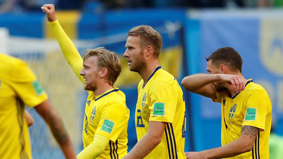 بالصور .. السويد تطيح بأمال سويسرا وتتأهل للدور ربع النهائي