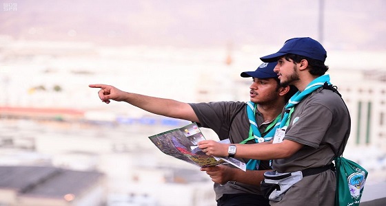 4500 كشاف وجوال يبدؤون غدا عملية مسح مشعري منى وعرفات