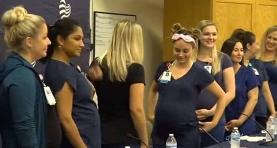 مستشفي بمأزق نتيجة الحمل الجماعي لـ 16 ممرضة
