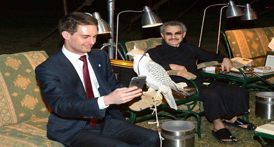 الأمير الوليد بن طلال يستحوذ على حصة بنسبة 2.3% في سناب شات