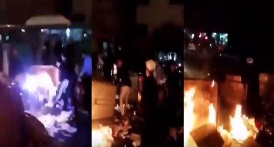 بالفيديو.. تصاعد وتيرة الاحتجاجات والاشتباكات في إيران