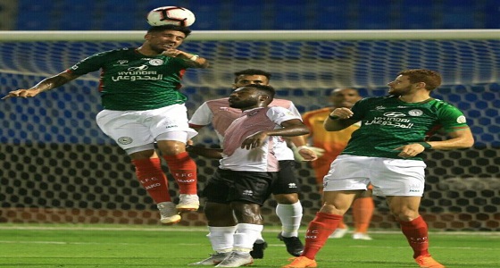 تعادل إيجابي بين الاتفاق والرائد في الجولة الأولى