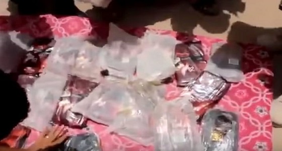 بالفيديو.. ضبط شحنة مخدرات كبيرة قادمة للحوثيين من لبنان في مأرب