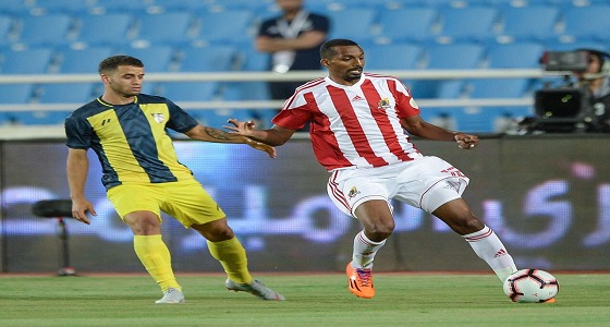 انتهاء مباراة الحزم والوحدة بالتعادل السلبي