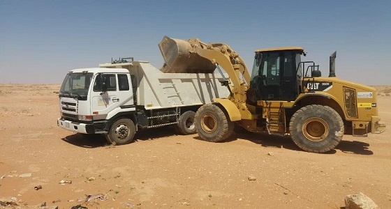 الشمالية تنفذ مبادرة التشوه البصري بحزم الجلاميد