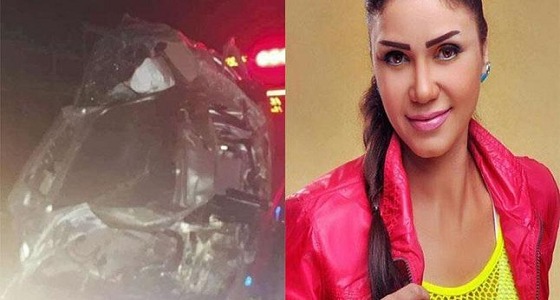 فنانة تتعرض لحادث مروع بعد انقلاب السيارة 18 مرة