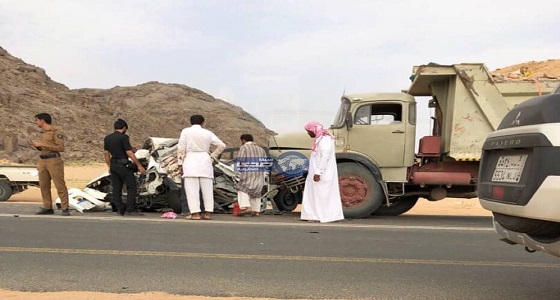 وفاة شخصين في حادث تصادم بنجران