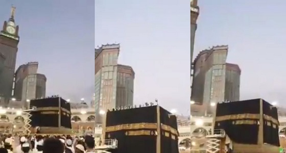 بالفيديو.. مراسم تغيير كسوة الكعبة المشرفة