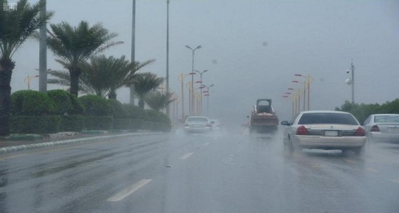الأرصاد تحذر سكان منطقتين من أمطار رعدية وسيول