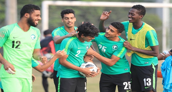 بالصور.. المنتخب الوطني تحت 21 عامًا يعاود تدريباته لمواجهة الصين