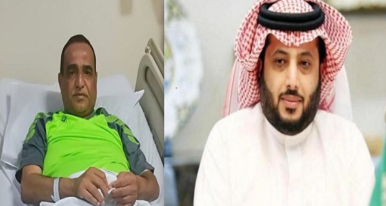 تركي آل الشيخ يطمئن على صحة ” فودة ” ويتكفل بعلاجه