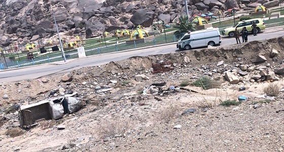 مصرع وافد آسيوي إثر انحراف مركبته وانقلابها بالباحة