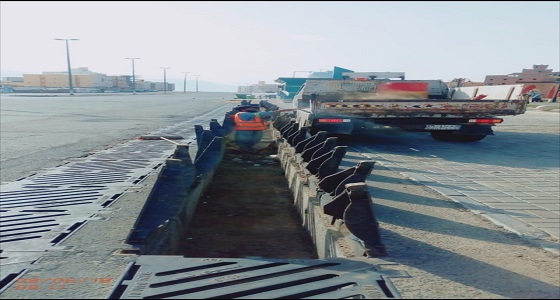 أمانة العاصمة المقدسة تقدم فكرة جديدة مبتكرة تعالج أغطية مصارف السيول