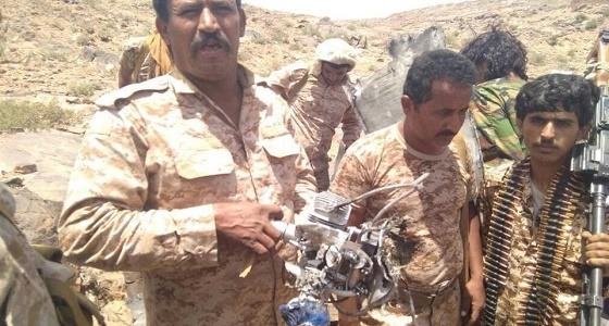 الجيش اليمني يسقط طائرة للحوثيين بالبيضاء
