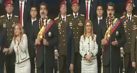 بالفيديو.. لحظة تعرض الرئيس الفنزويلي لمحاولة اغتيال