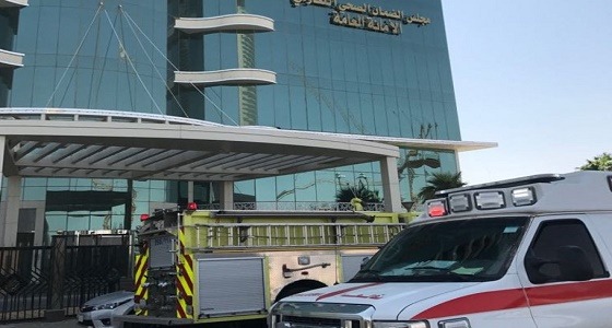تفاصيل حريق برج الضمان الصحي.. وعودة مركز الاتصال للعمل