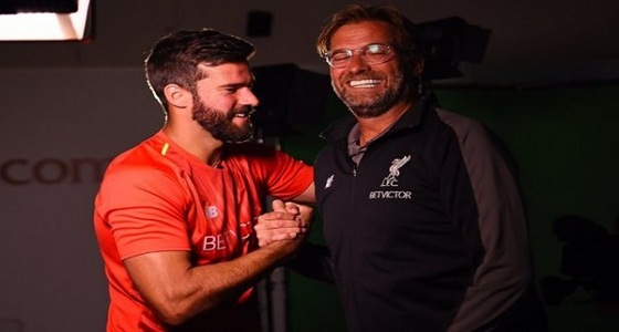 مدرب ليفربول يشيد بـ ” أليسون بيكر “